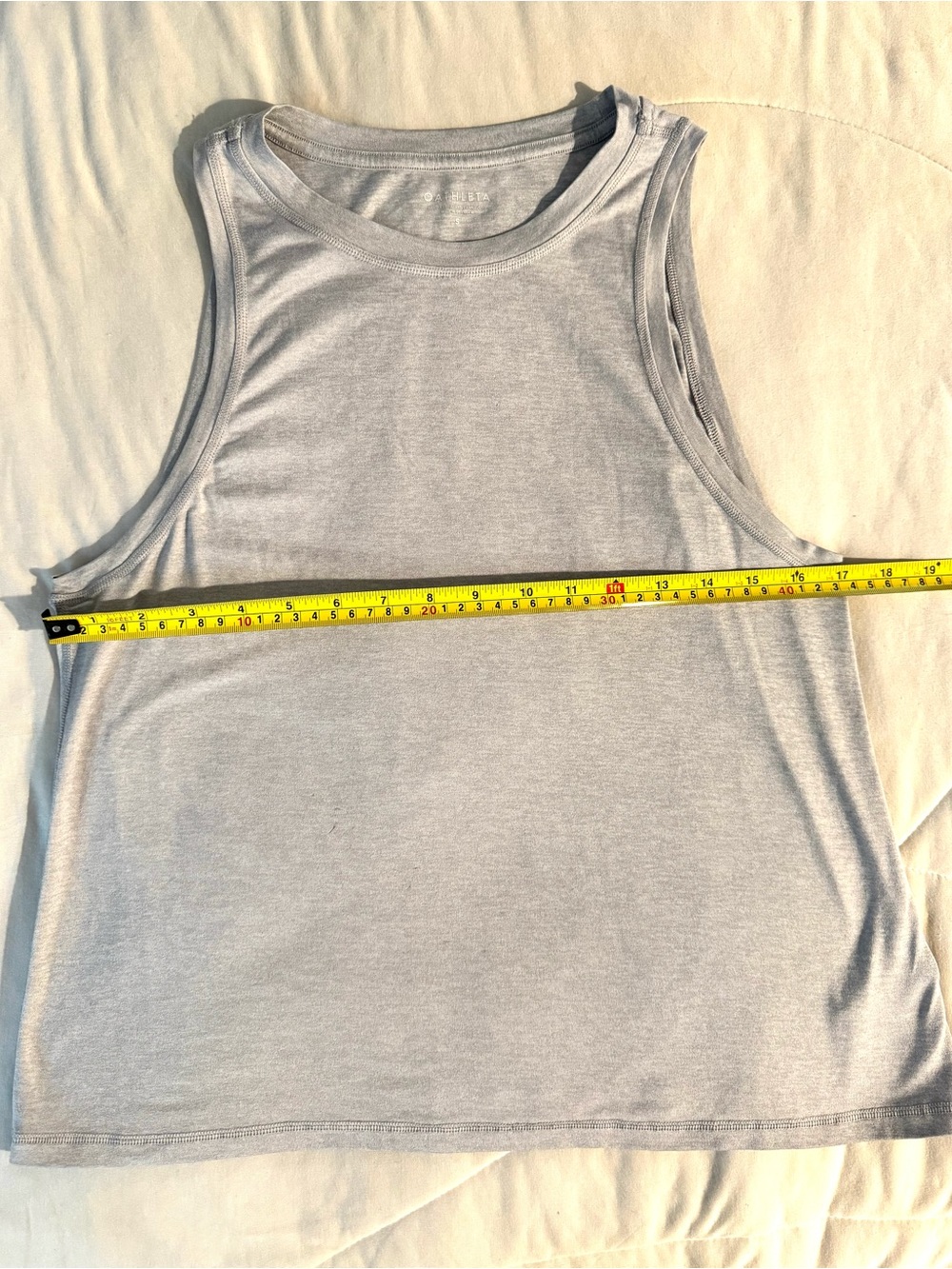 Athleta Light Grey Women’s Performance Tank Top